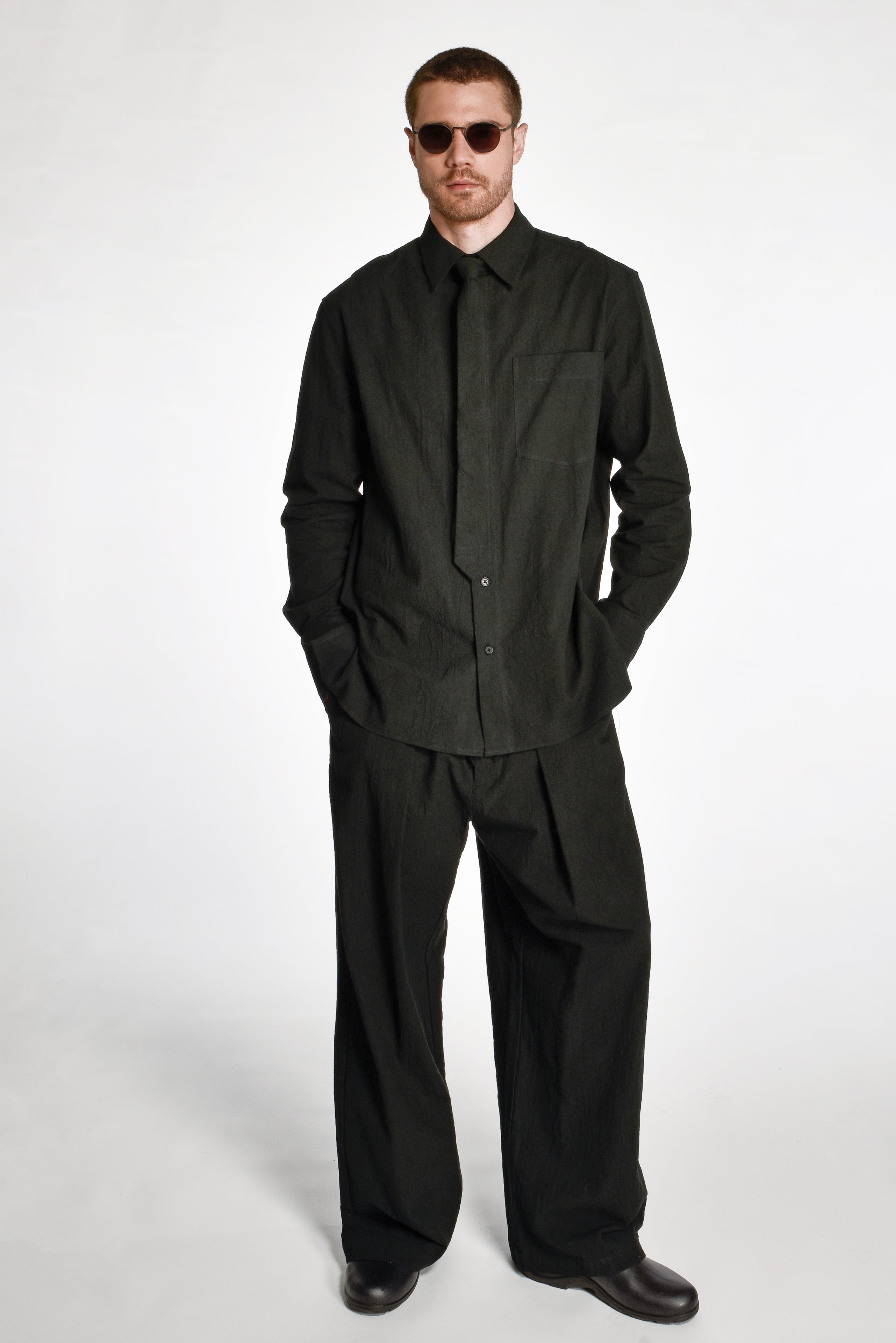 Black Mitra Trousers