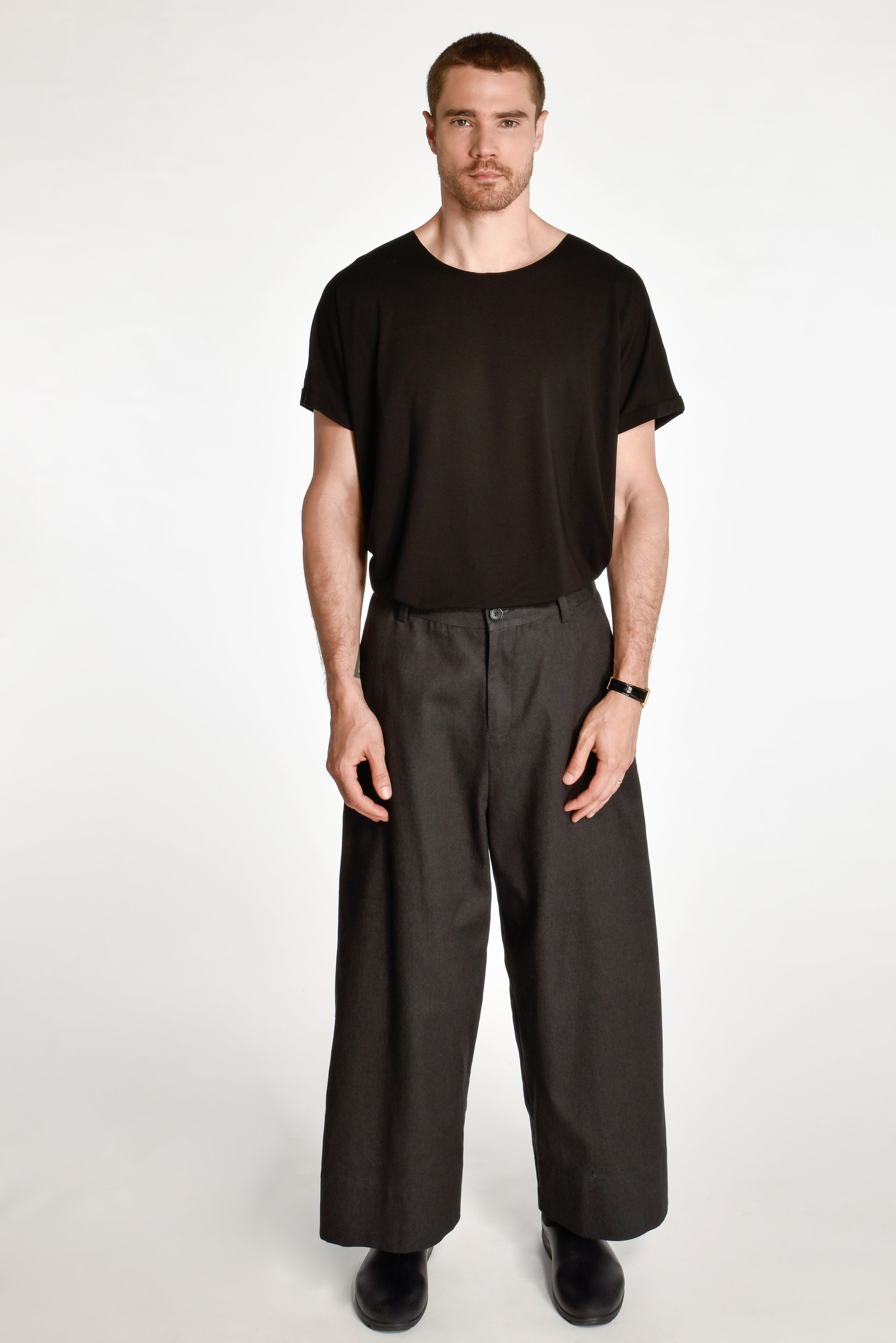 Black Carter Trousers