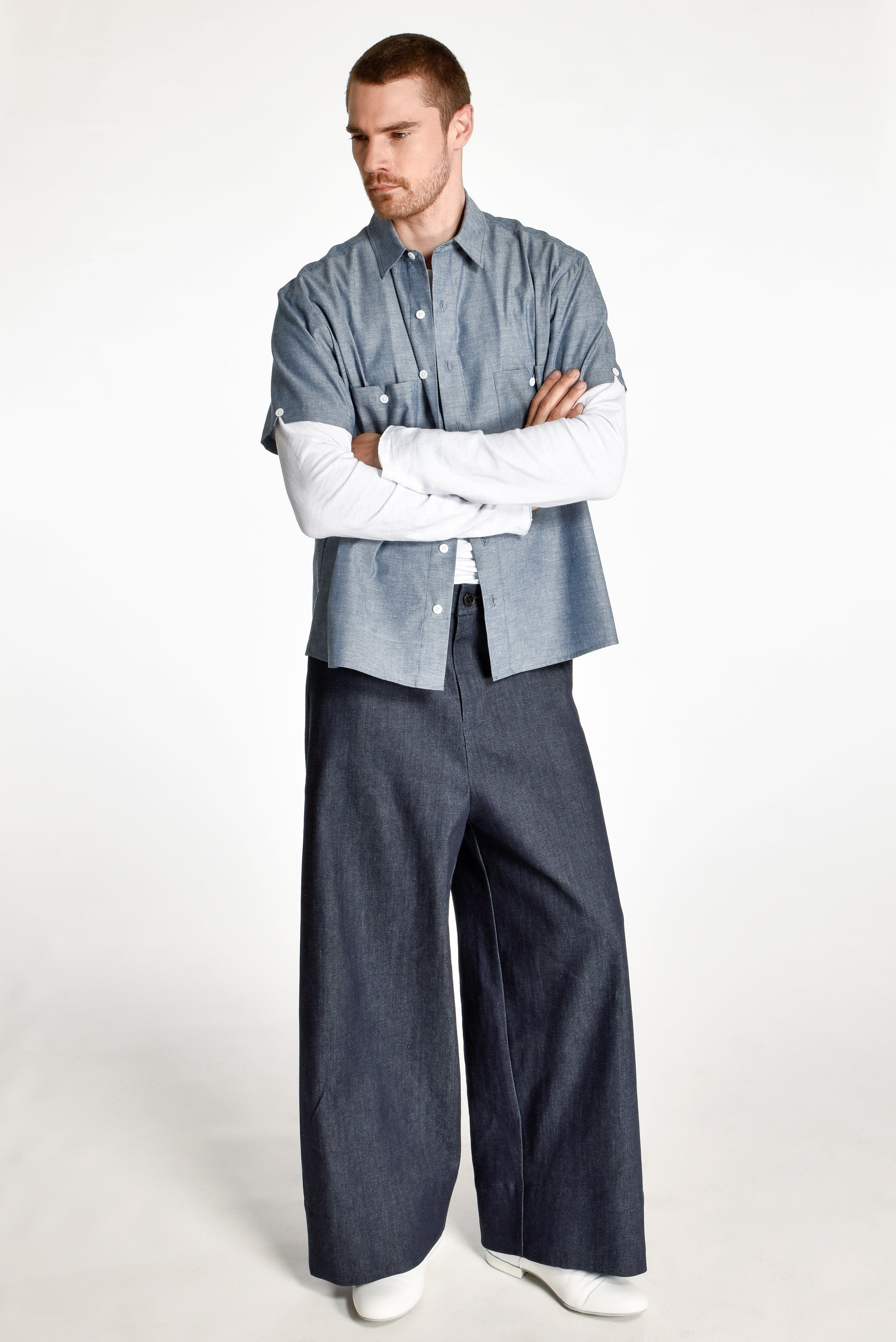 Blue Chambray Santi