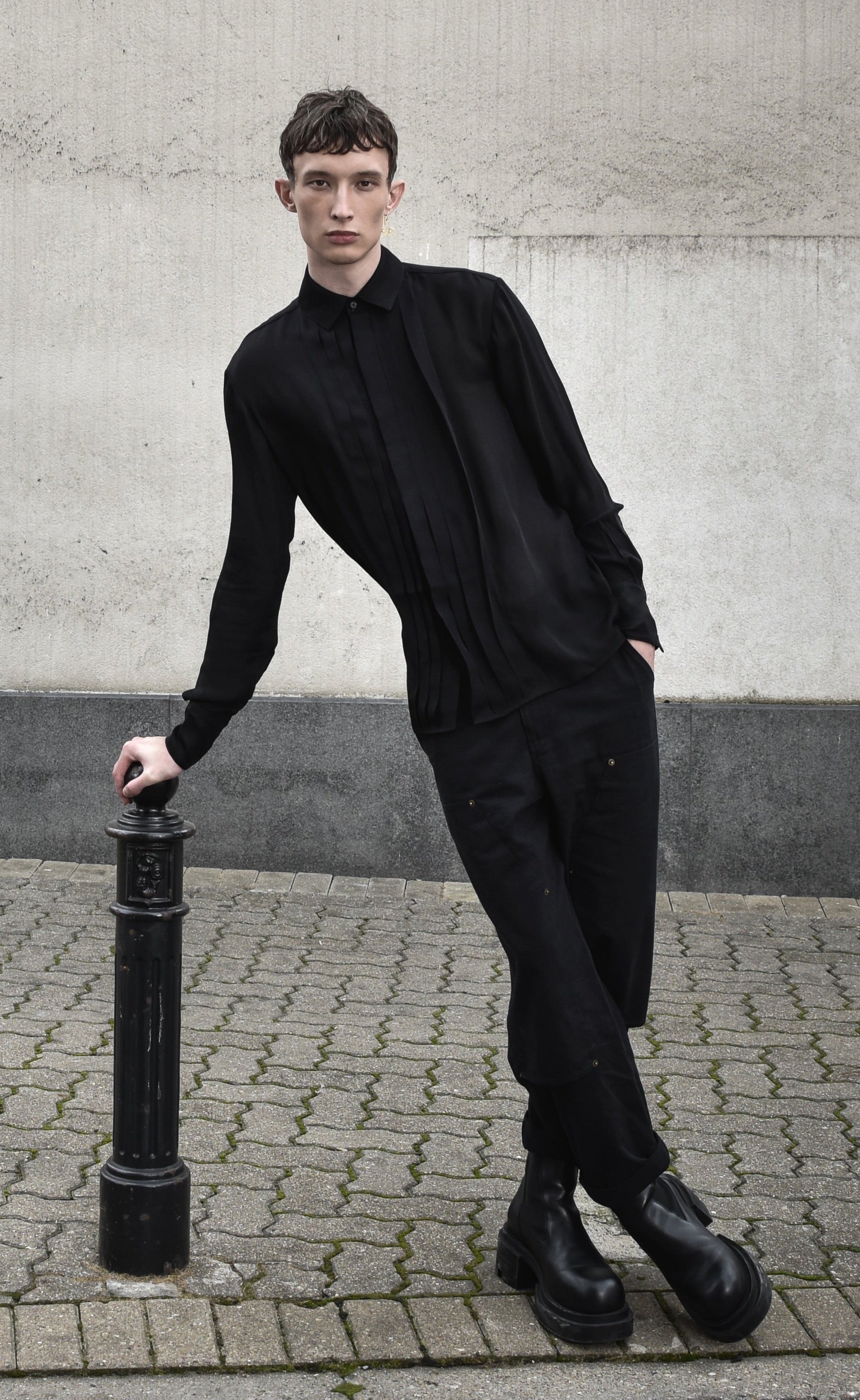 Black Oliver Trousers