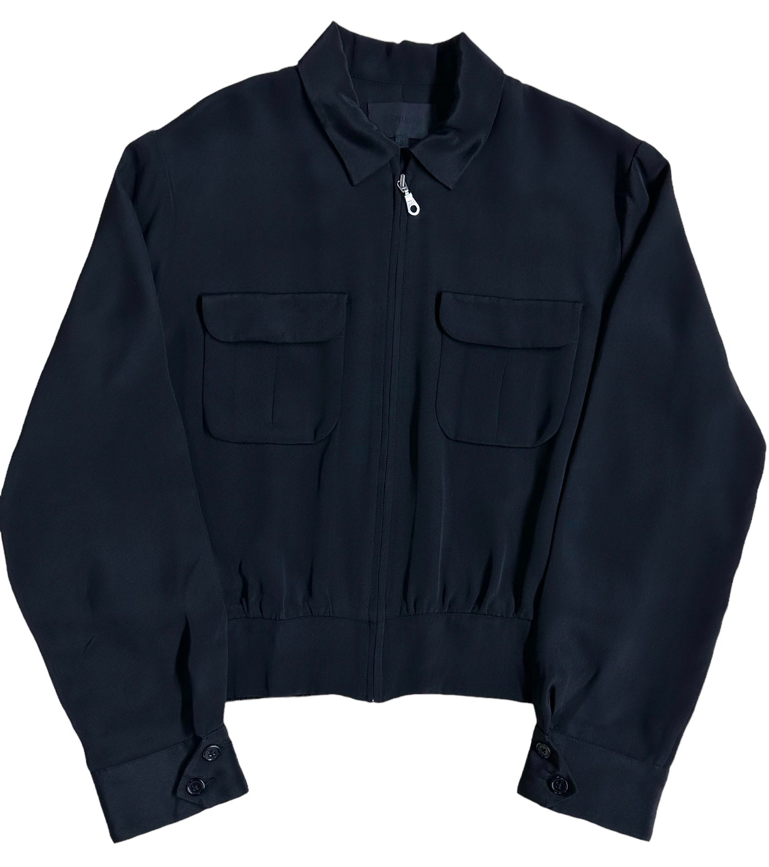 Black Silk Jeremy Jacket
