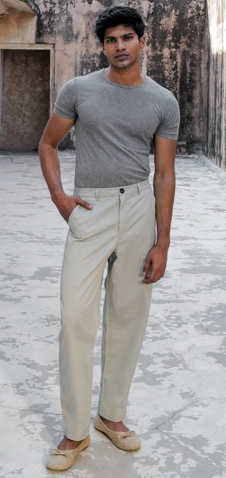 Gray Joel Trousers