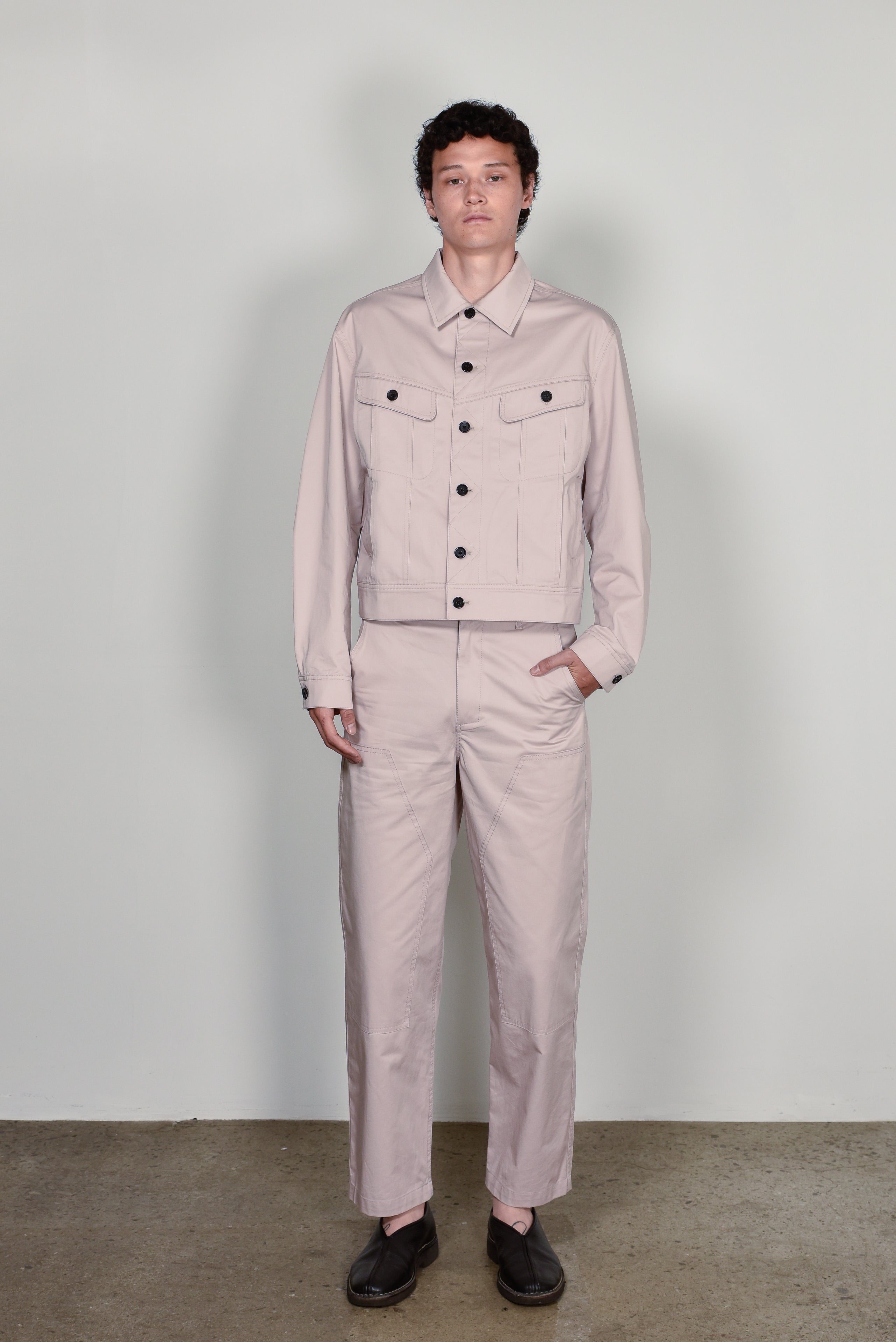 Dusty Pink Oliver Trousers