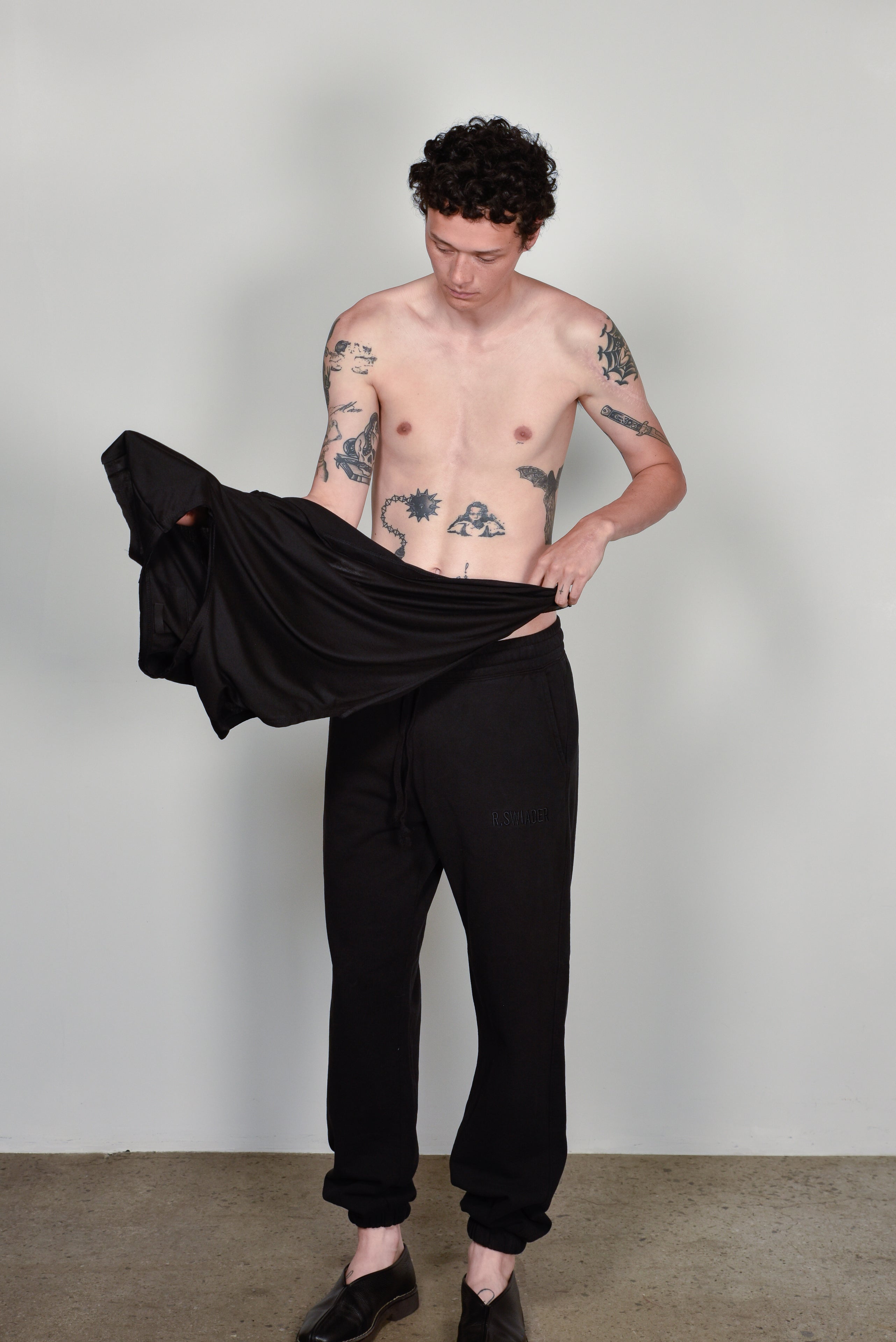 Black Mulholland Sweats