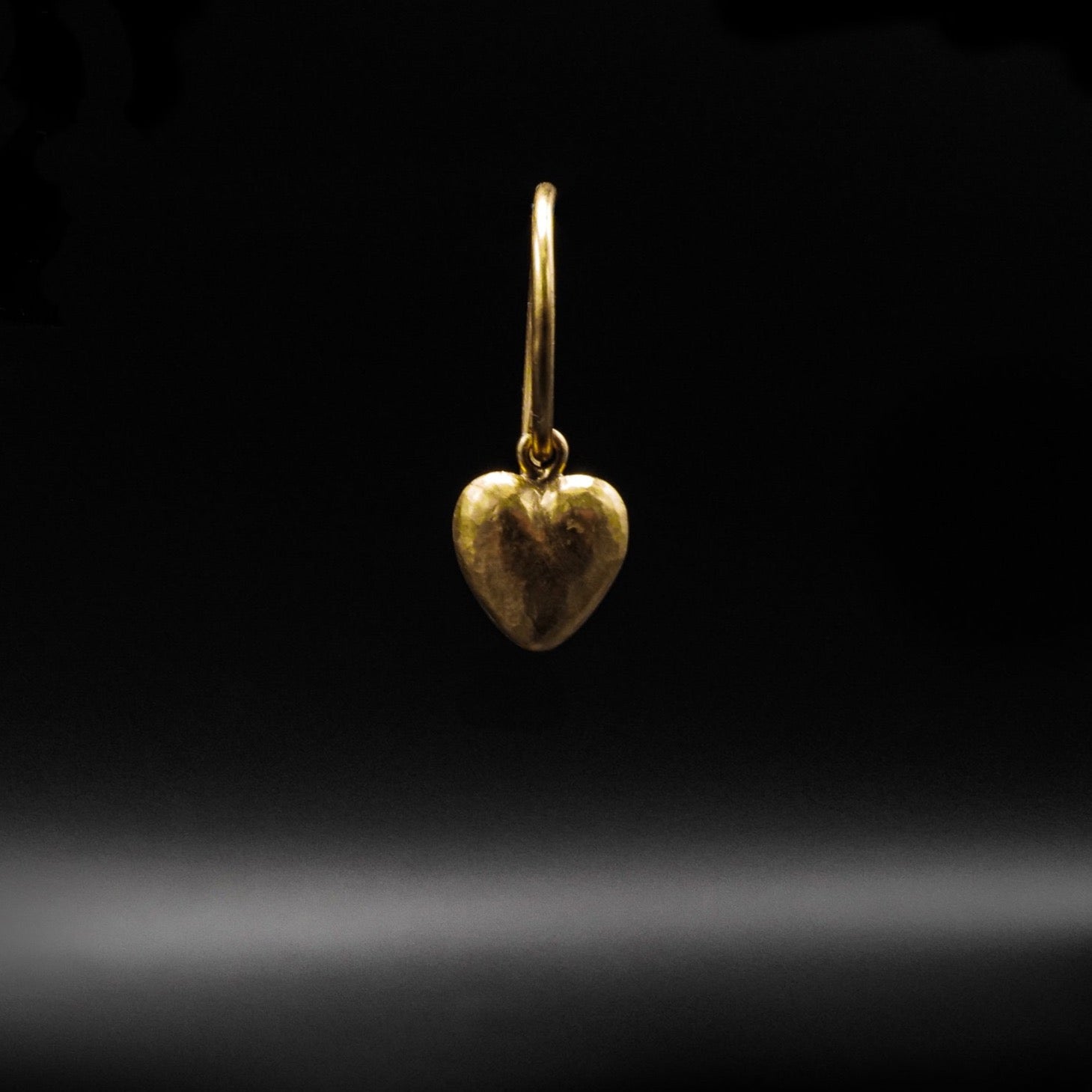 Single Heart Earring