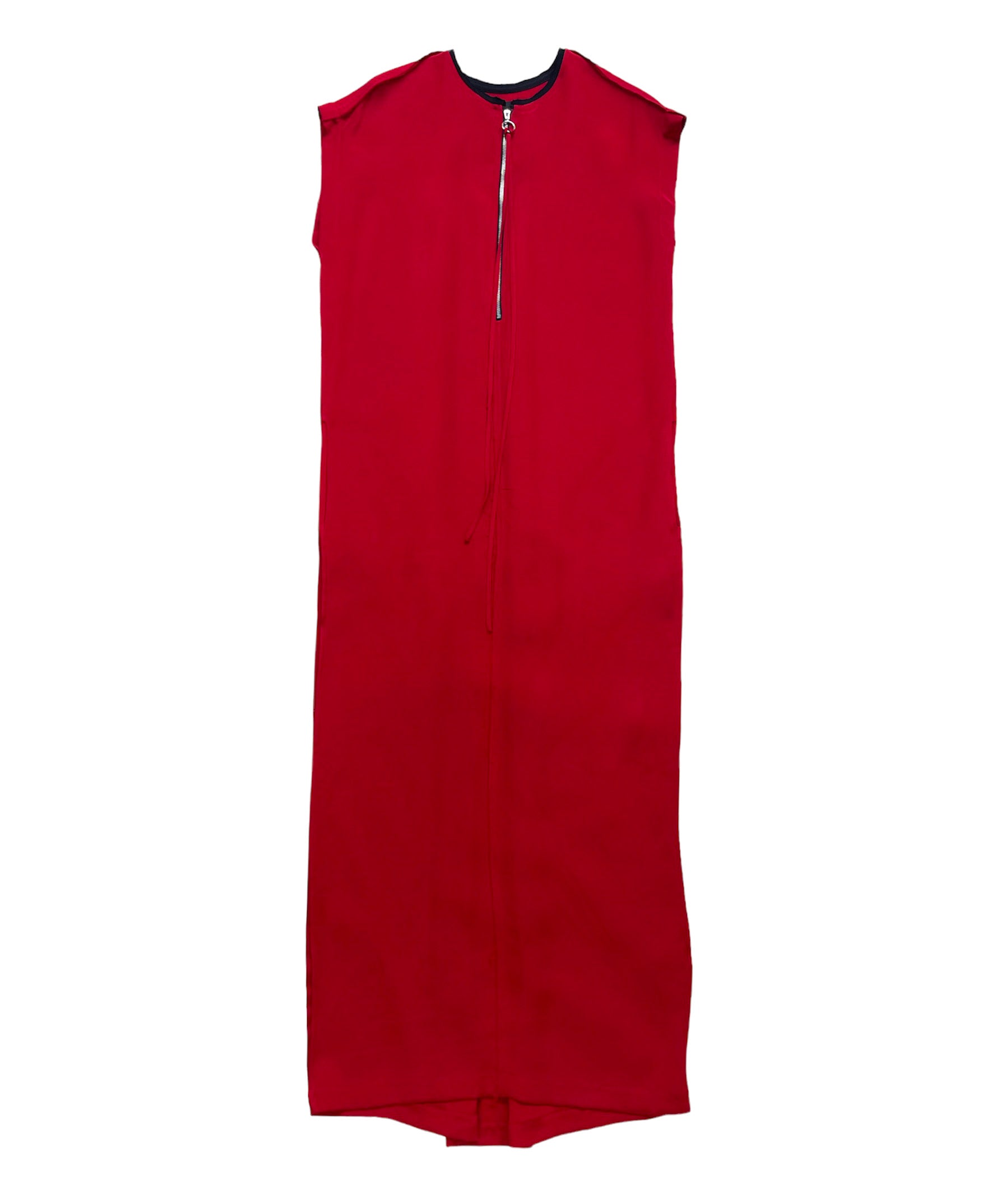 Red Silk Dress