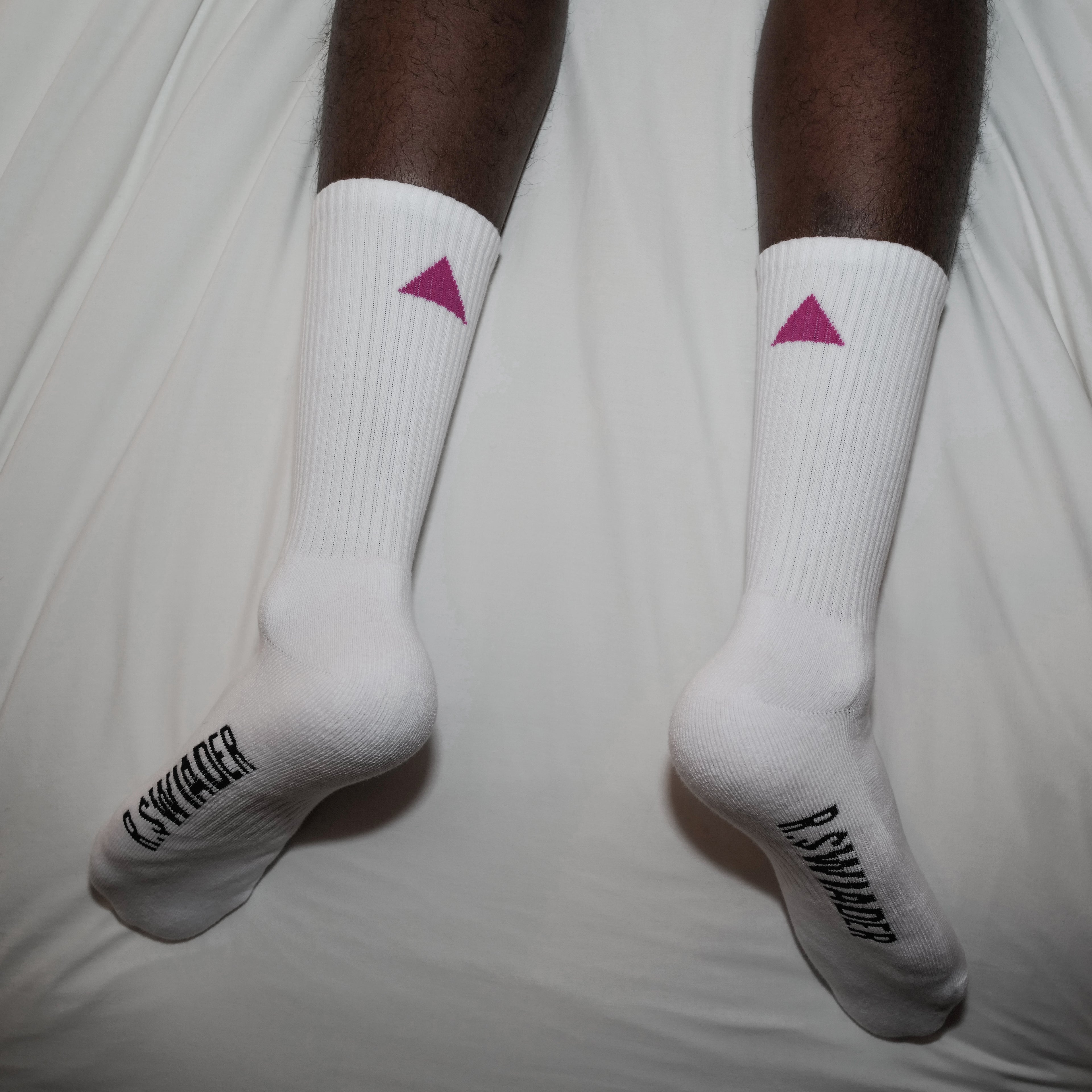 Pink Triangle Socks