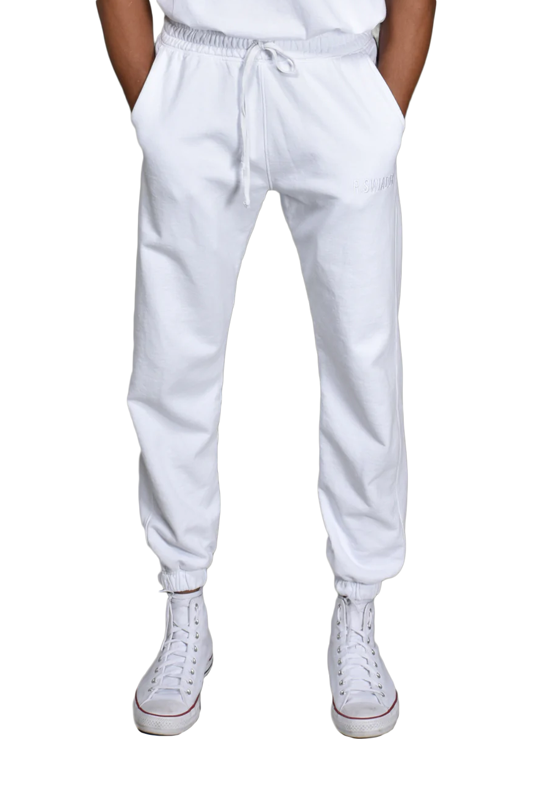 White sweats for boys sales